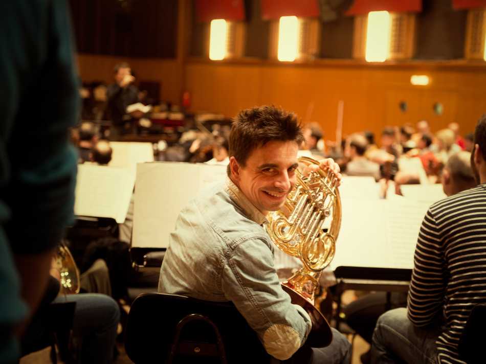 Peter Erdei Portrait, Hornist