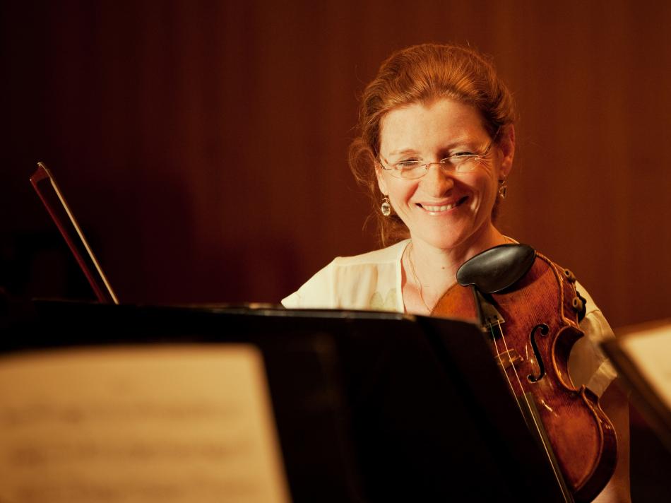 Orchester Portrait Maighread McCrann, 1. Konzertmeisterin