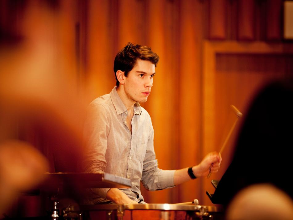 © Julia Wesely Patrick Prammer, Schlagwerk